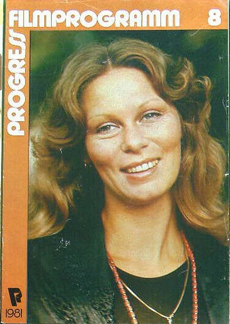 PROGRESS FILM PROGRAMM (1970s-90s) magazine side cover Issue 8  January 1981